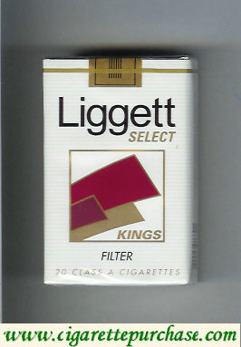 Liggett Select Kings Filter cigarettes soft box